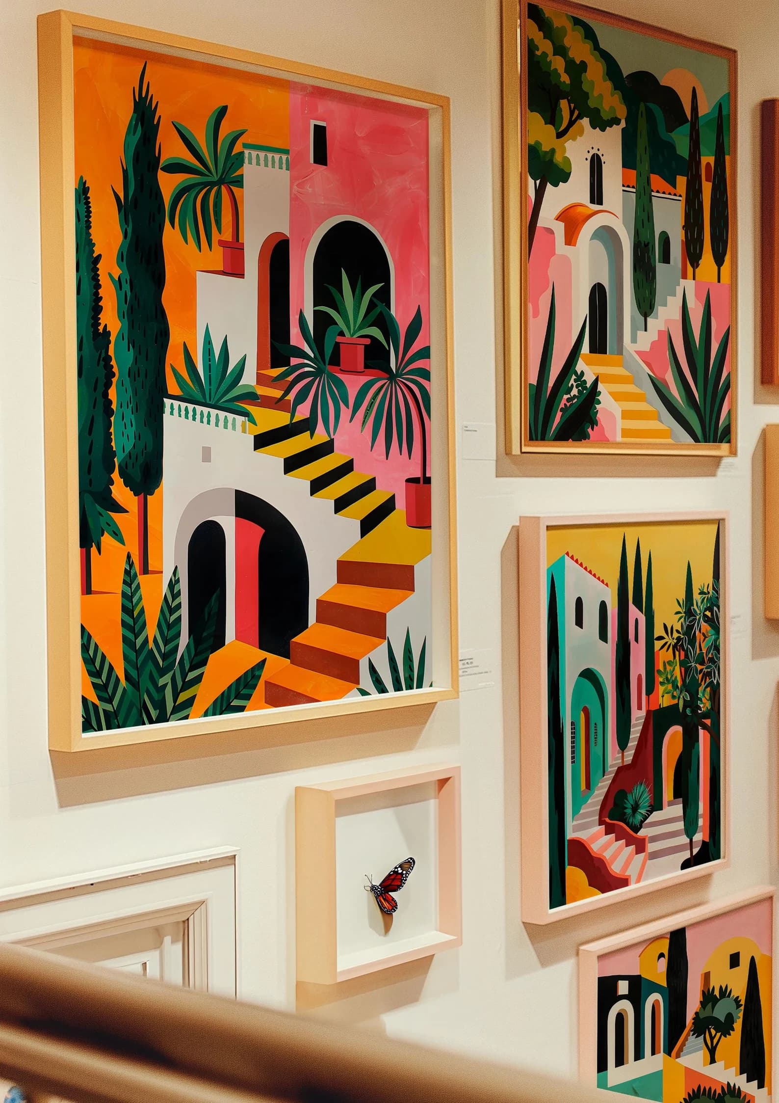 Mediterranean Landscape Wall Art Set