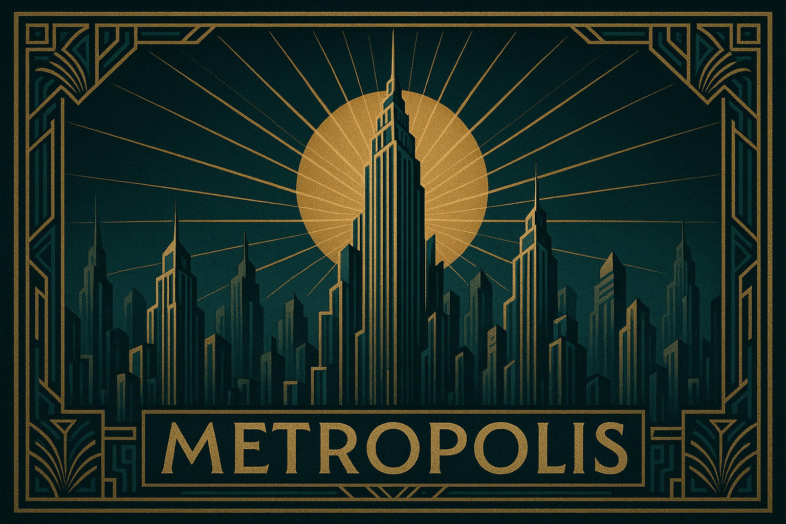 Art Deco Skycraper